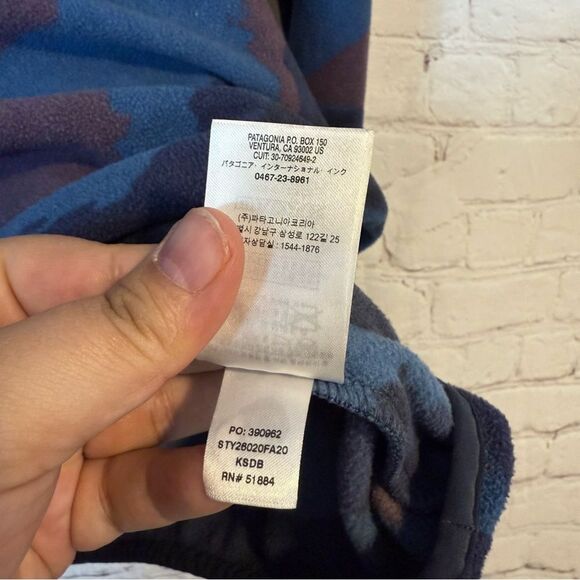 Patagonia Multicolor Camouflage Fleece Pullover - Picture 8 of 8